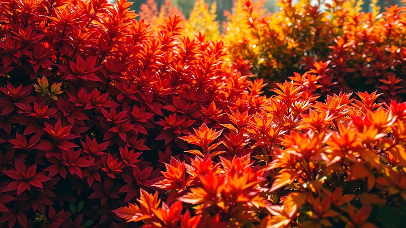 Herbstfarben mit leuchtenden Pflanzen auf Balkon und Terrasse