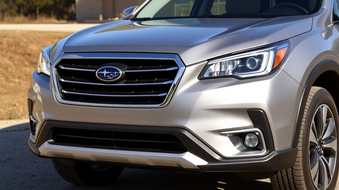 Subaru Tribeca SUV parked outdoors