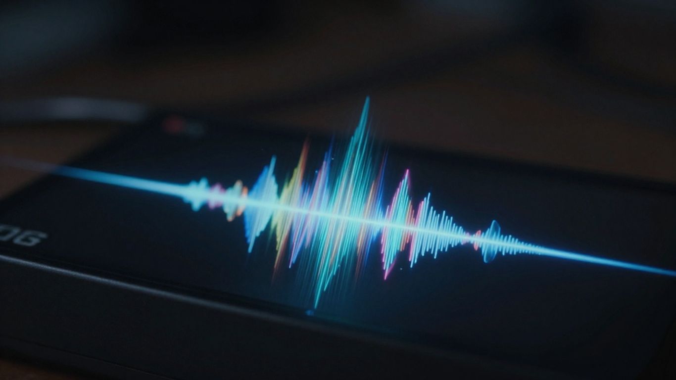 AI sound effect generator visualization