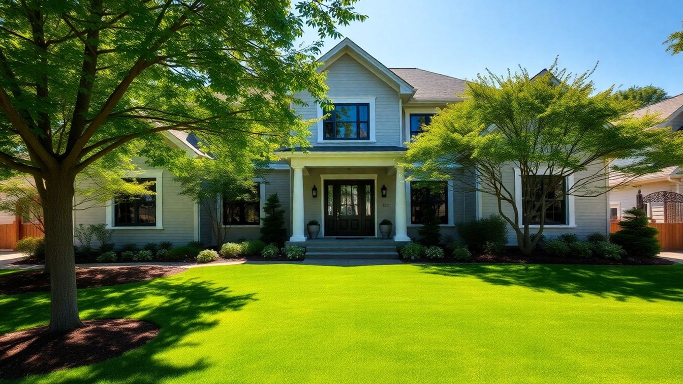 Ansley Park house renovation exterior view.