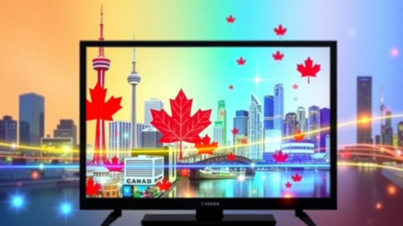 Canadian IPTV streaming service visual