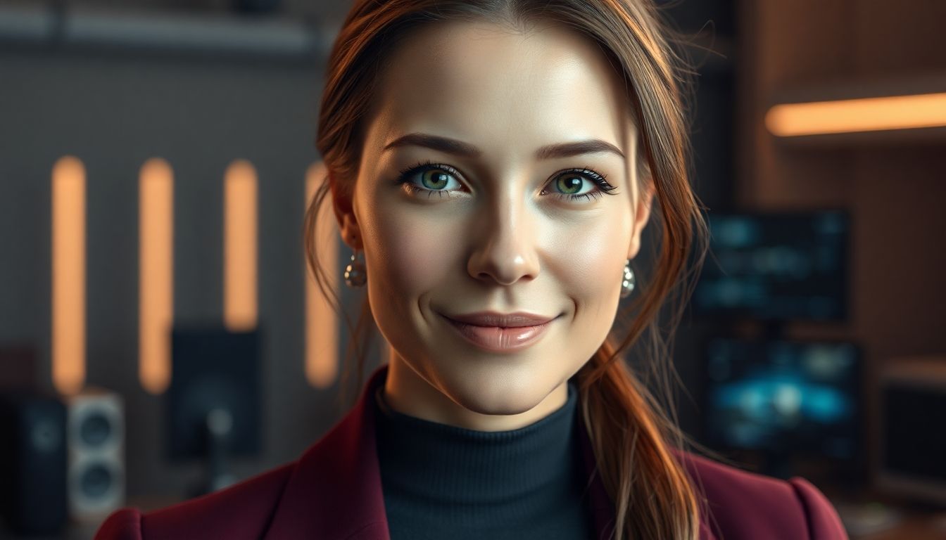 AI actress Tilly Norwood looking professional and advanced.