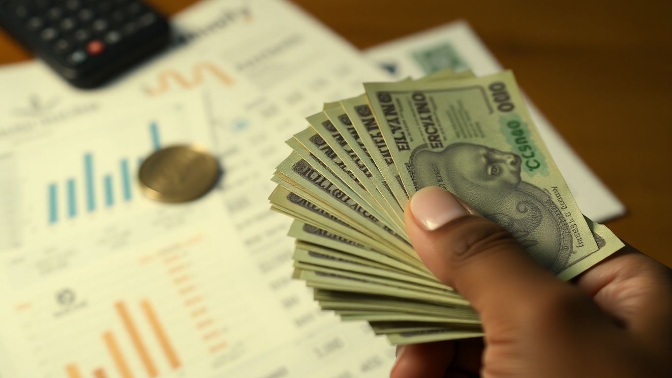 Pakistani Rupees and financial documents