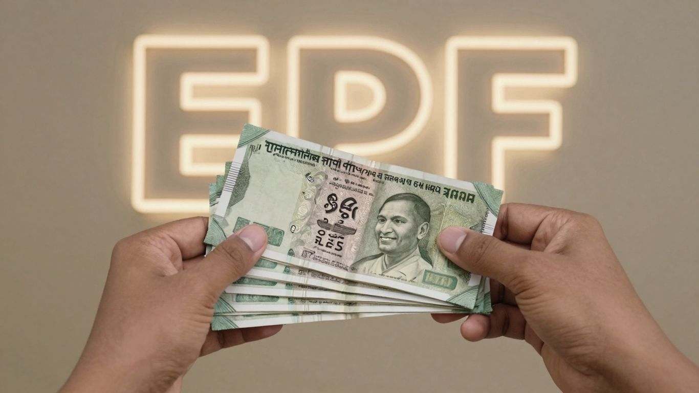 EPF tax benefit explained with Indian Rupees
