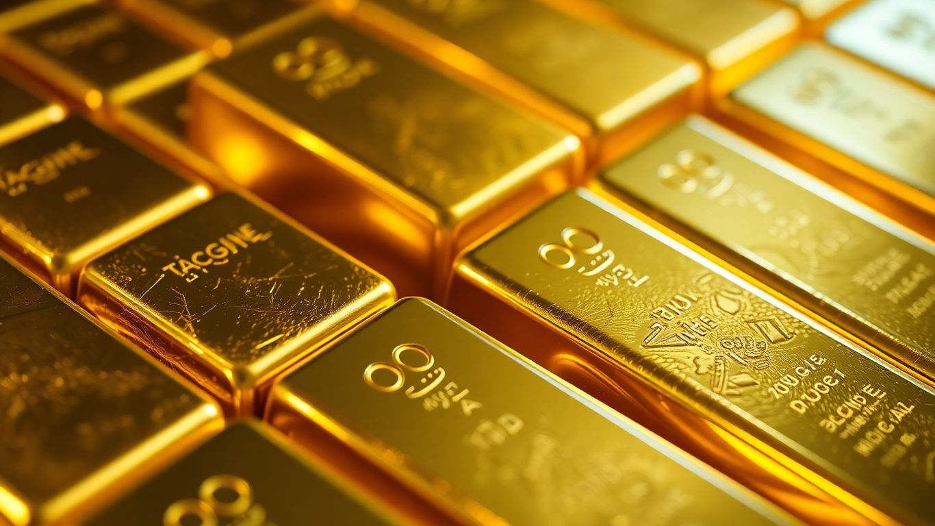 符合伦理道德的金条和传统的金条并排摆放。