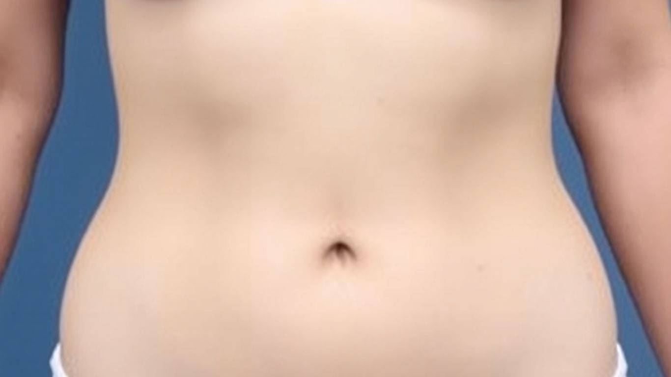 Tummy tuck results showing a smooth, toned abdomen.