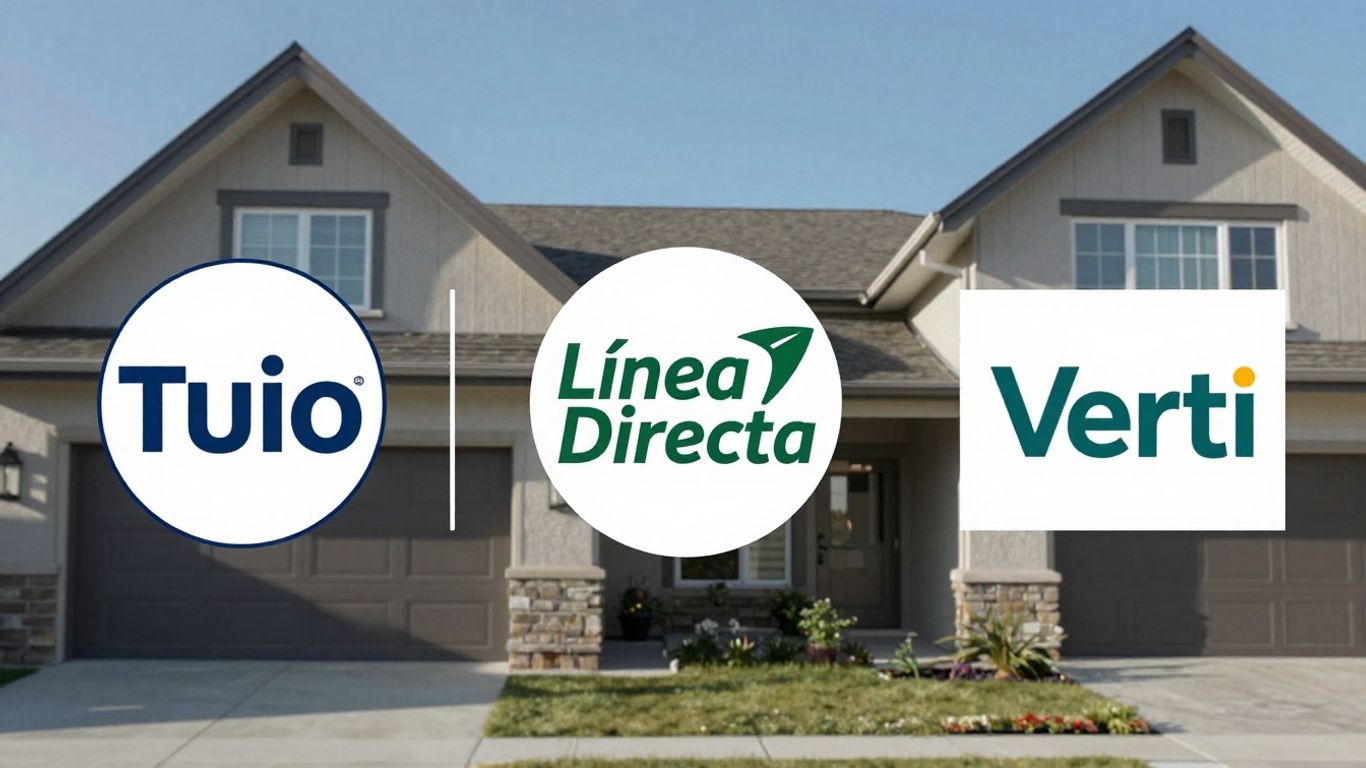 Comparativa de seguros de hogar: Tuio, Línea Directa y Verti