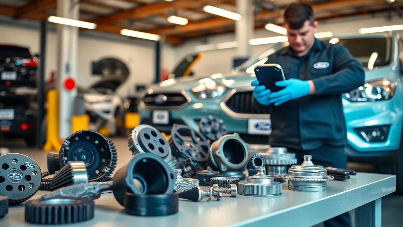 Ford car parts and mechanic in Sydney workshop