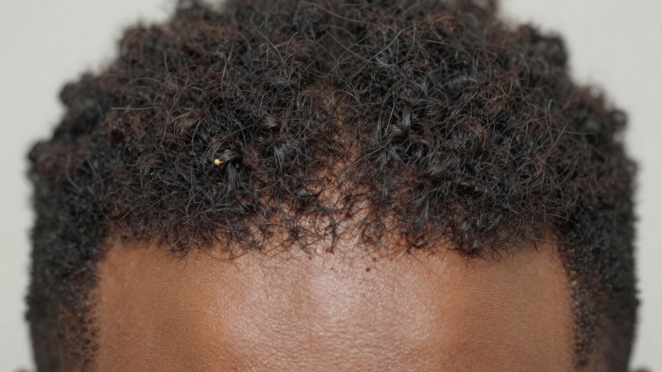 New hair growth on scalp