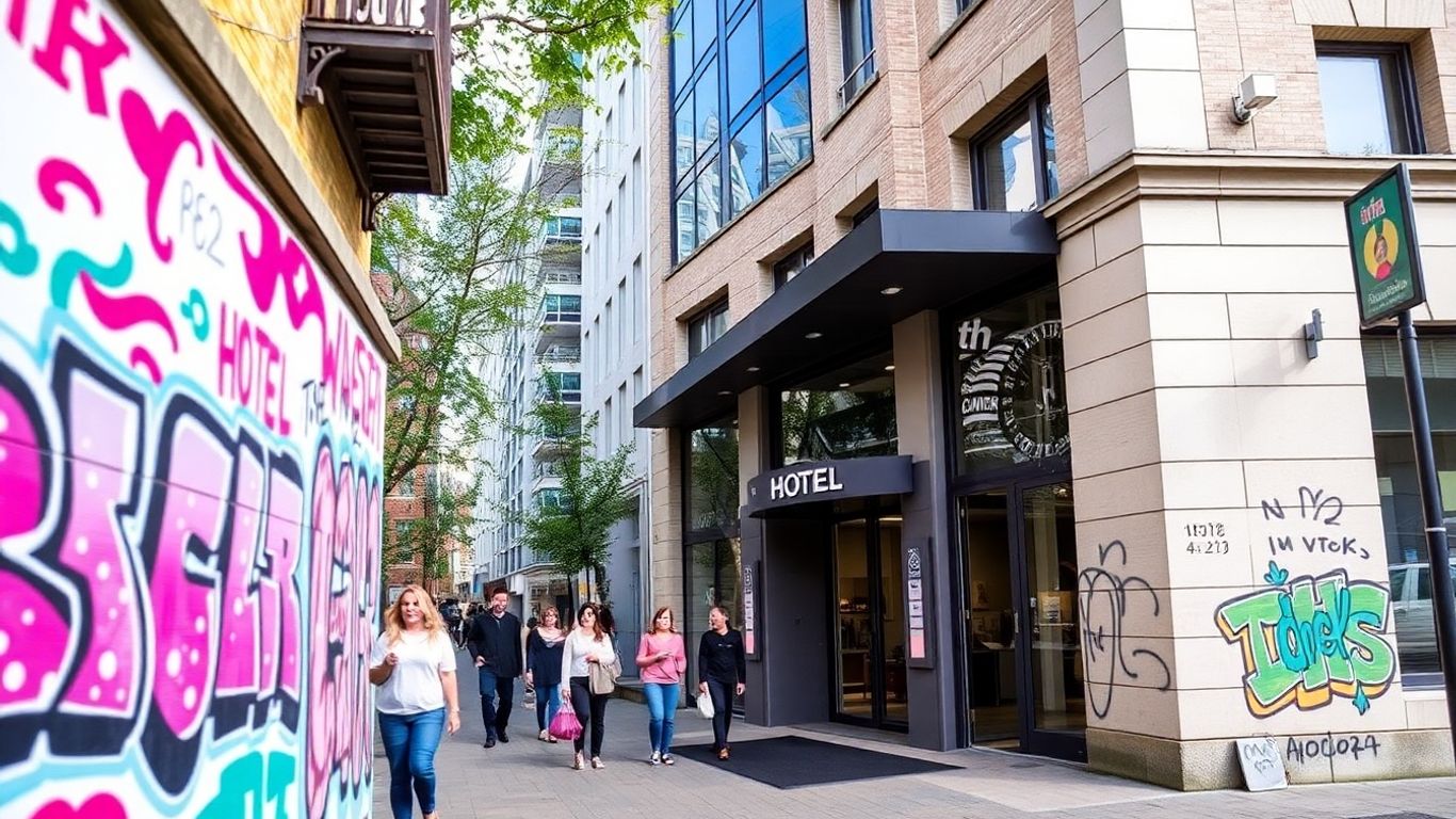 Moderne Hotels in Neckarstadt-West mit Szene-Flair