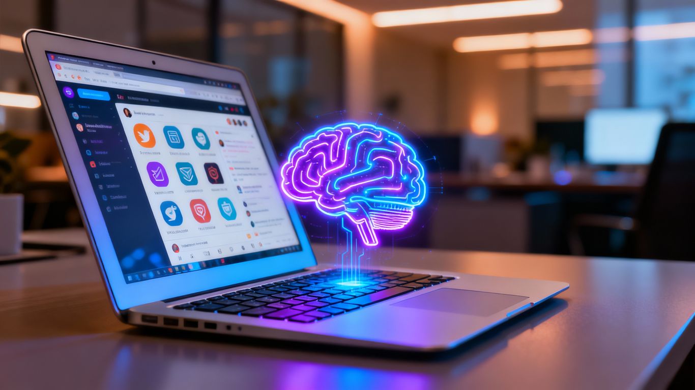 AI marketer revolutionizing real estate social media strategies.
