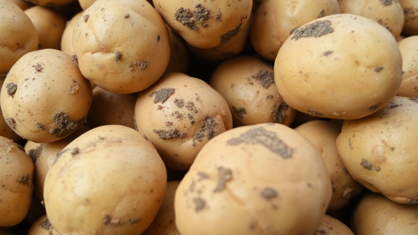 Biologische Agria aardappelen, rauw en aards.