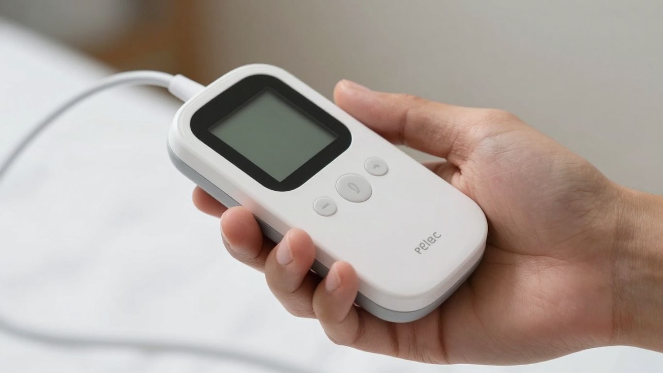 Digital therapy machine for pain relief.