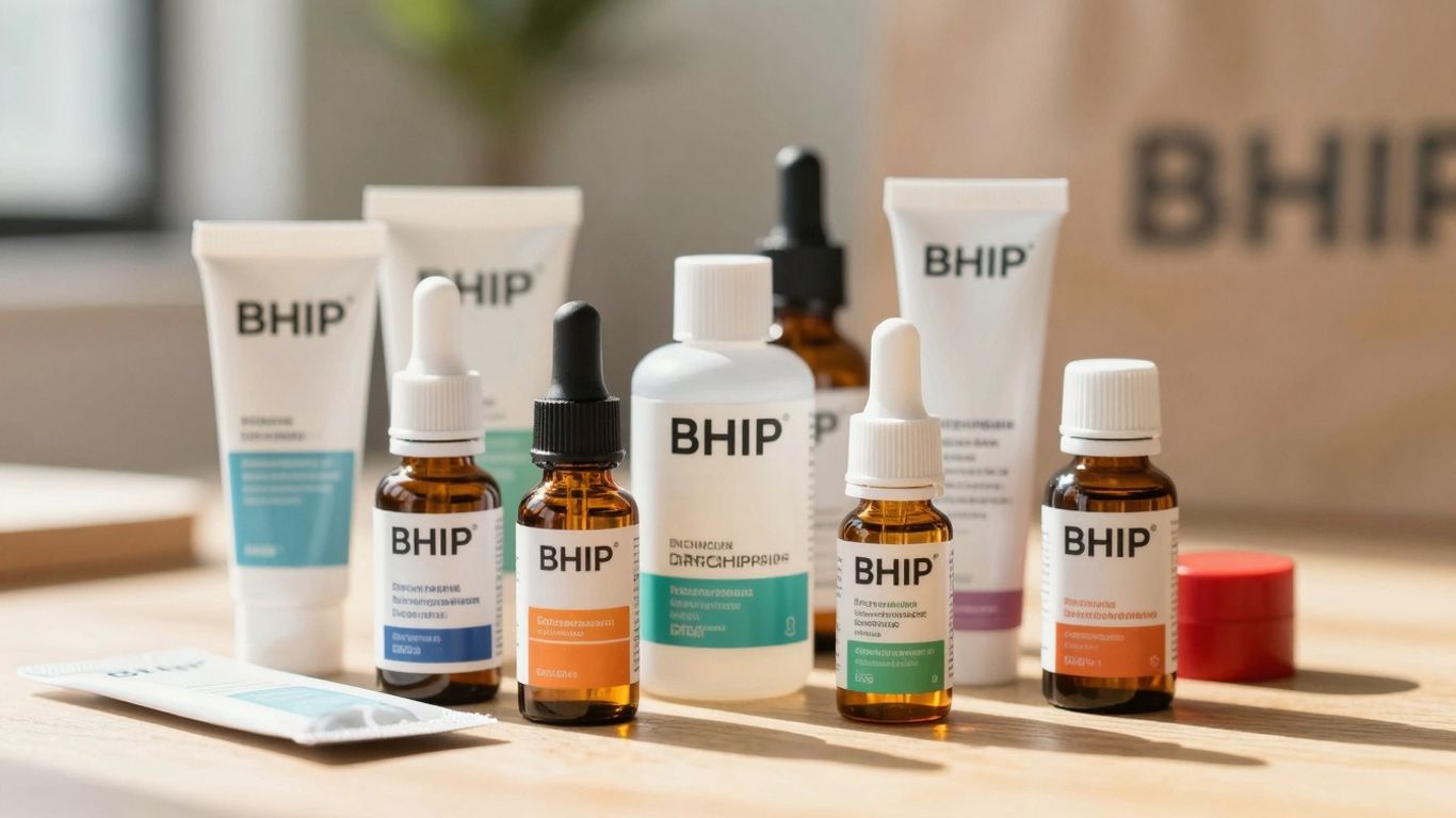 BHIP dropshipping products with sunlight and growth elements.