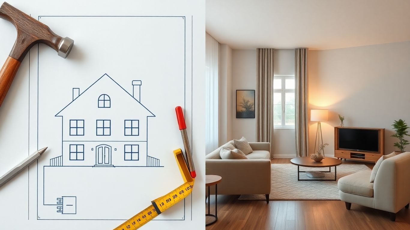 Renovare casa: planificare si finisaje interioare