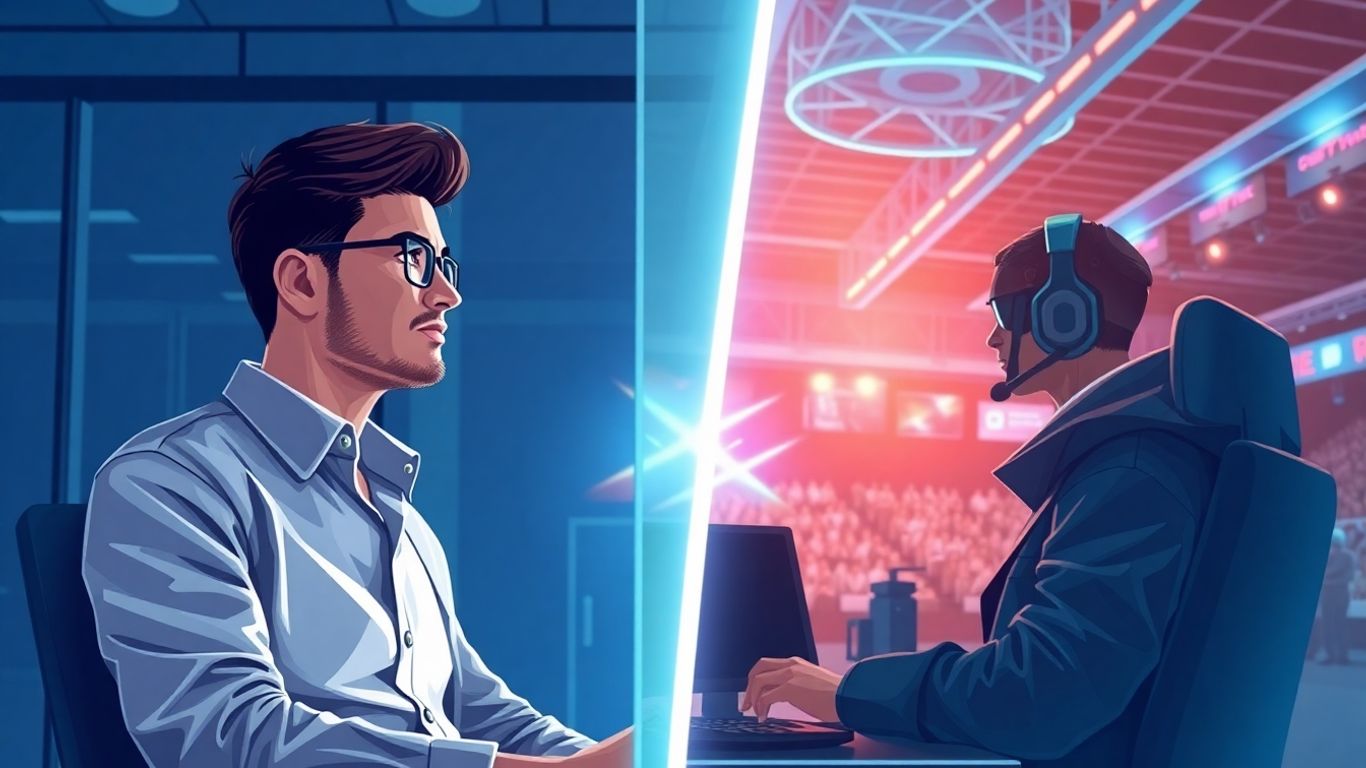 Entrepreneur and esports gamer paths