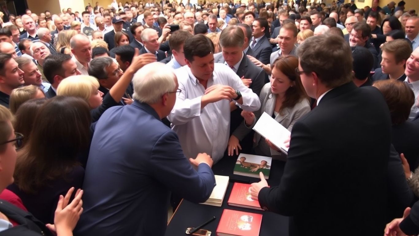 Incident lors d'une séance de dédicaces de Jordan Bardella.
