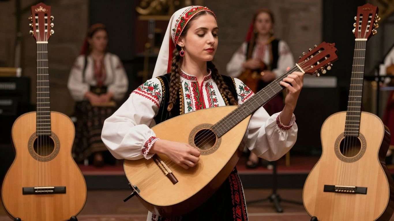 Instrumente muzicale românești și influențe externe.