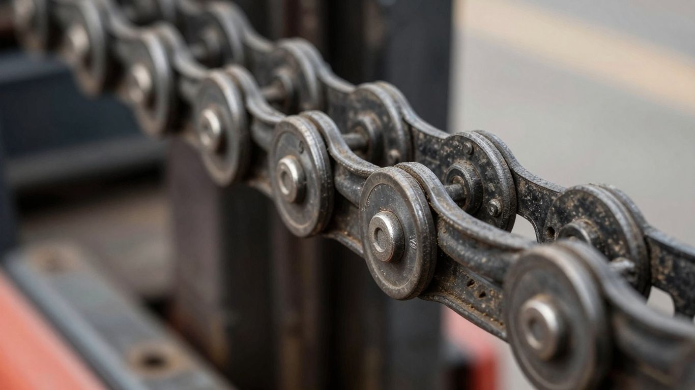 ห่วงโซ่รถโฟล์คลิฟท์ที่กำลังจะถูกเปลี่ยน