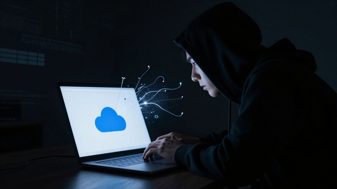 Cybercriminal using Google Cloud for phishing attacks.