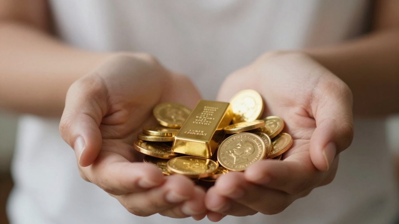 金幣和金條