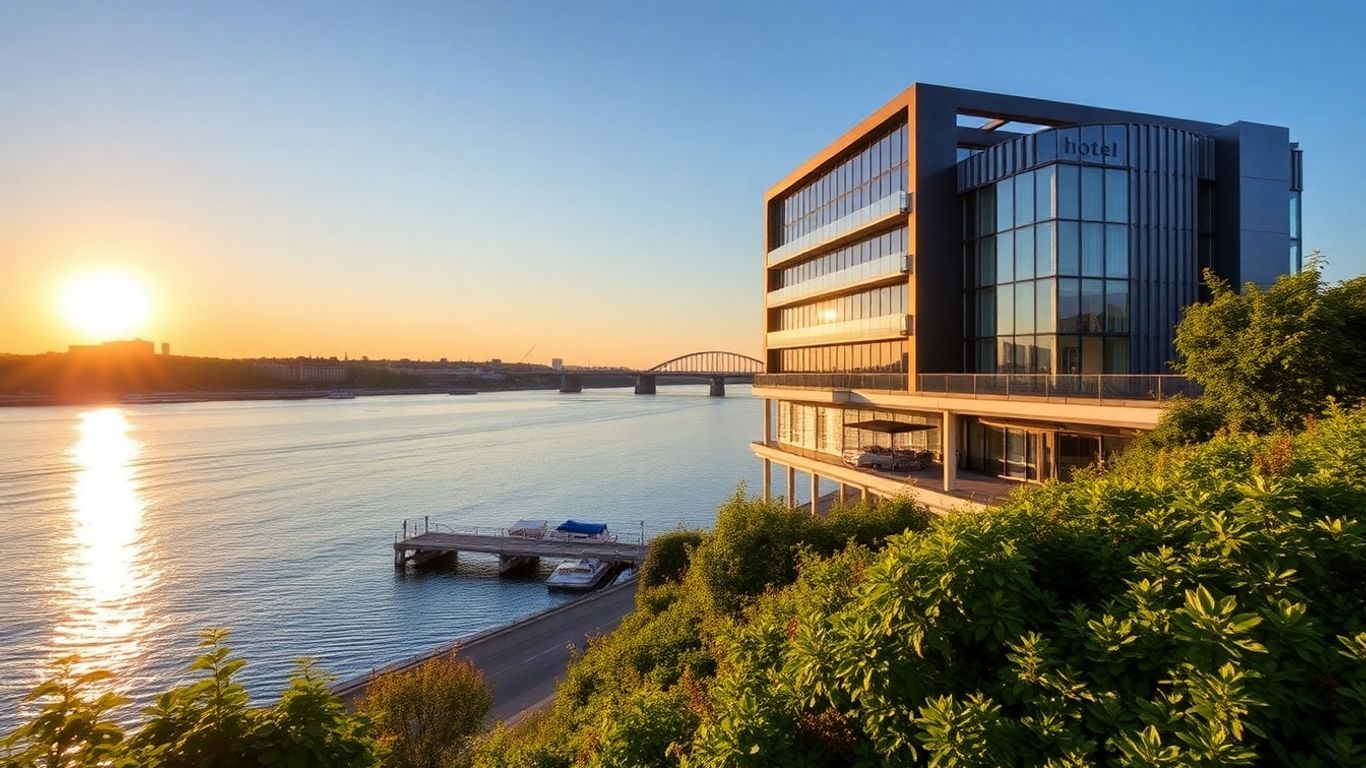 Designhotel am Rhein in Düsseldorf Hafen