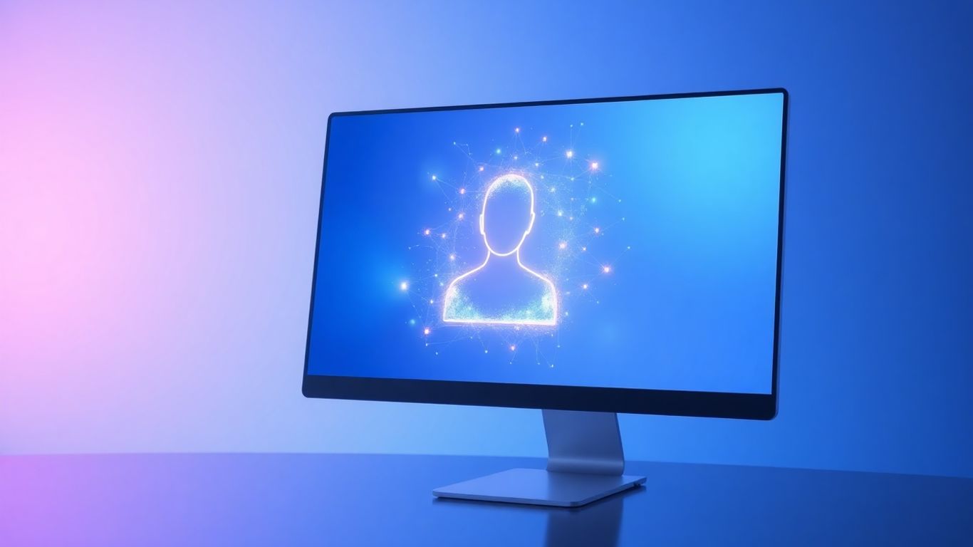 AI assistant interface on a computer screen