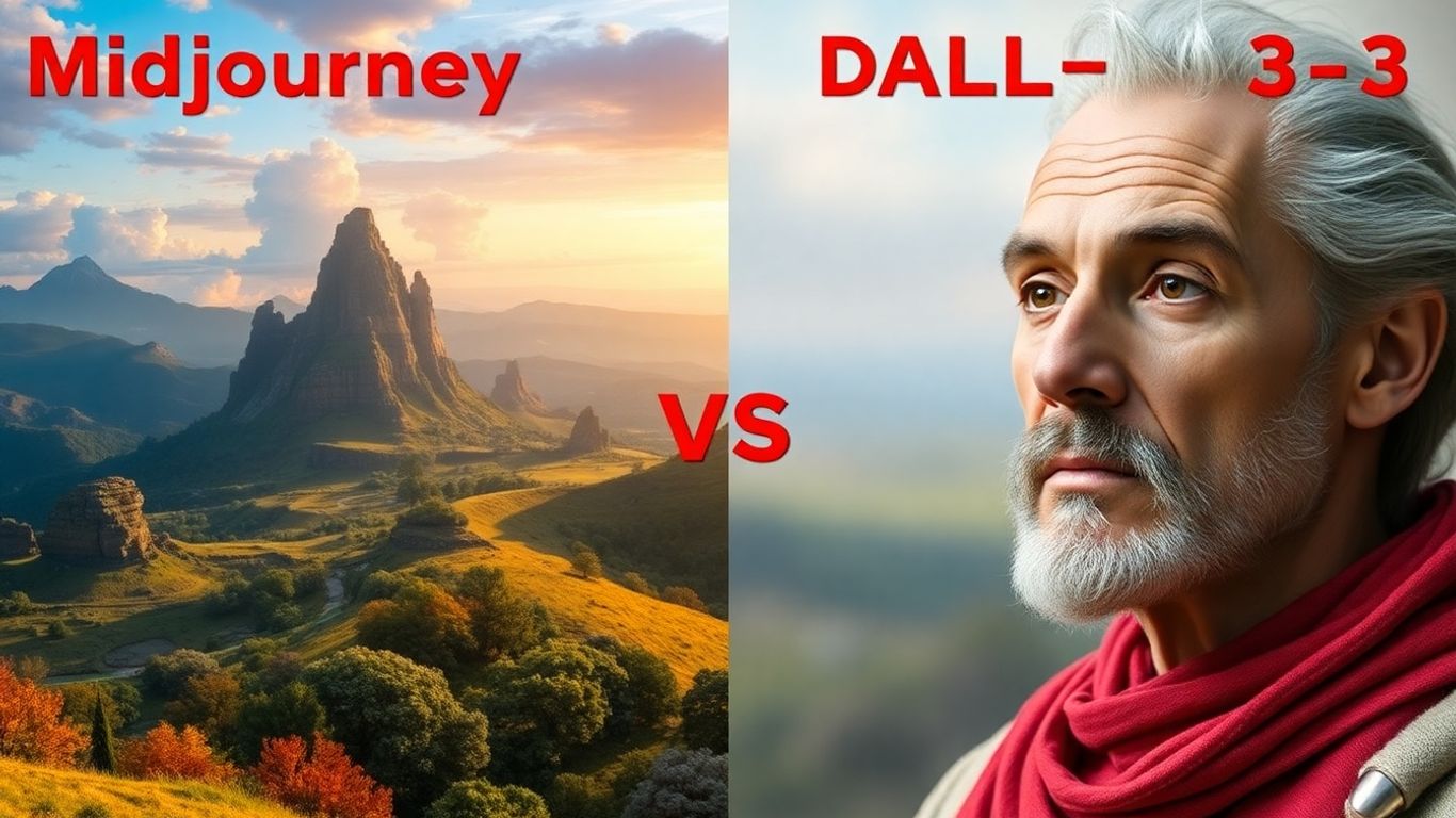 เปรียบเทียบภาพ AI Midjourney และ DALL-E 3