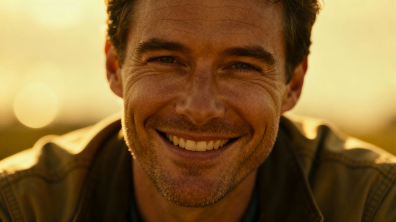 Patrick Murray, Only Fools and Horses actor, smiling.