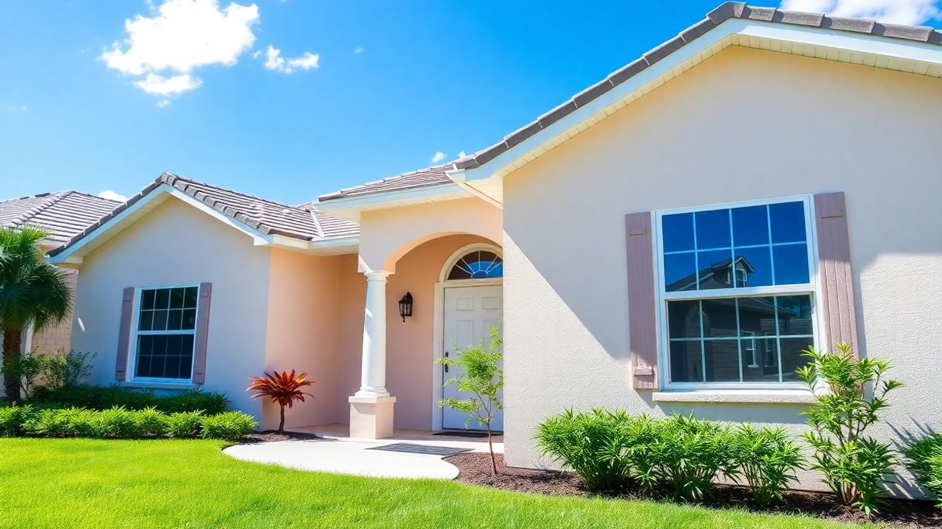 Orlando house exterior painting