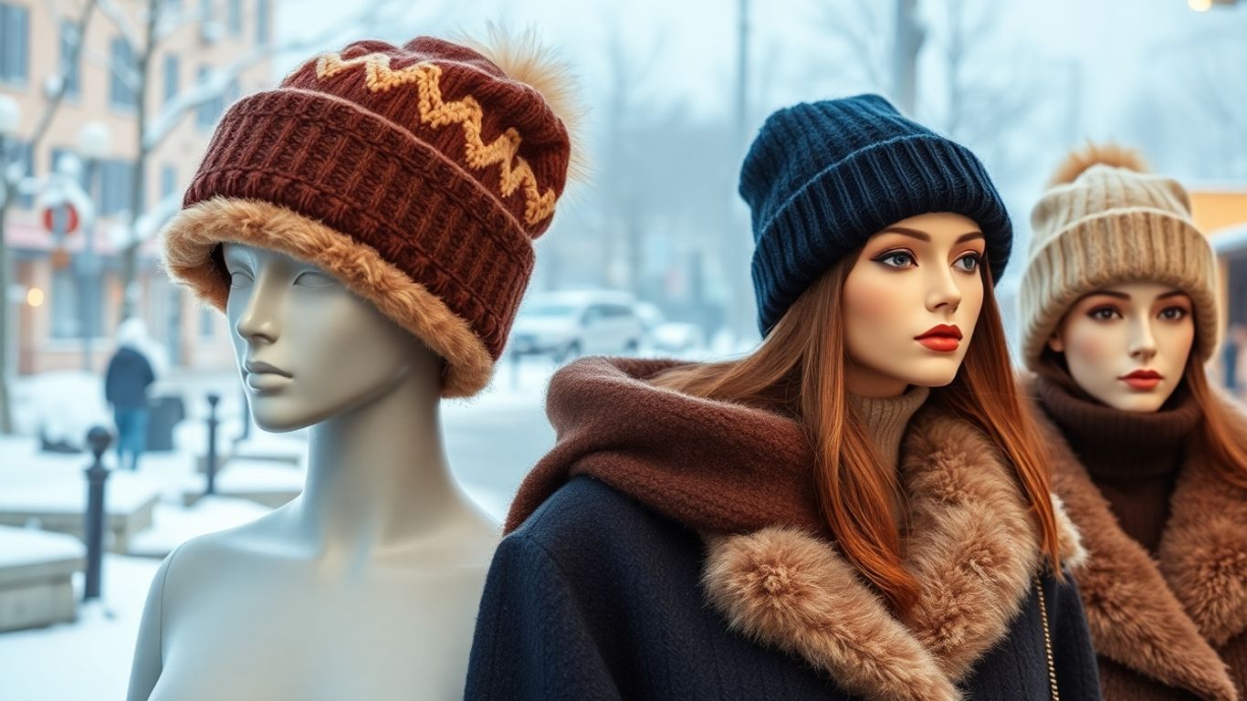 Trendy Japanese winter hats in 2025 colors and fabrics