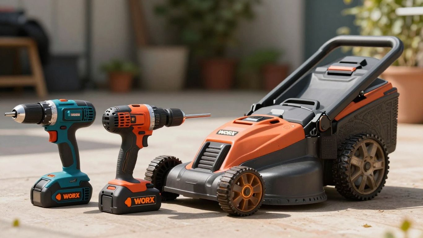 Outils électriques Worx et économies