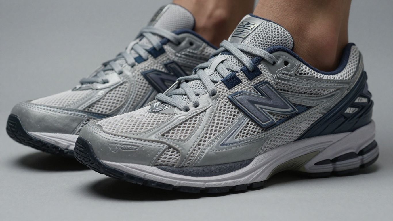 Pantof sport New Balance 1906A, detaliu modern.