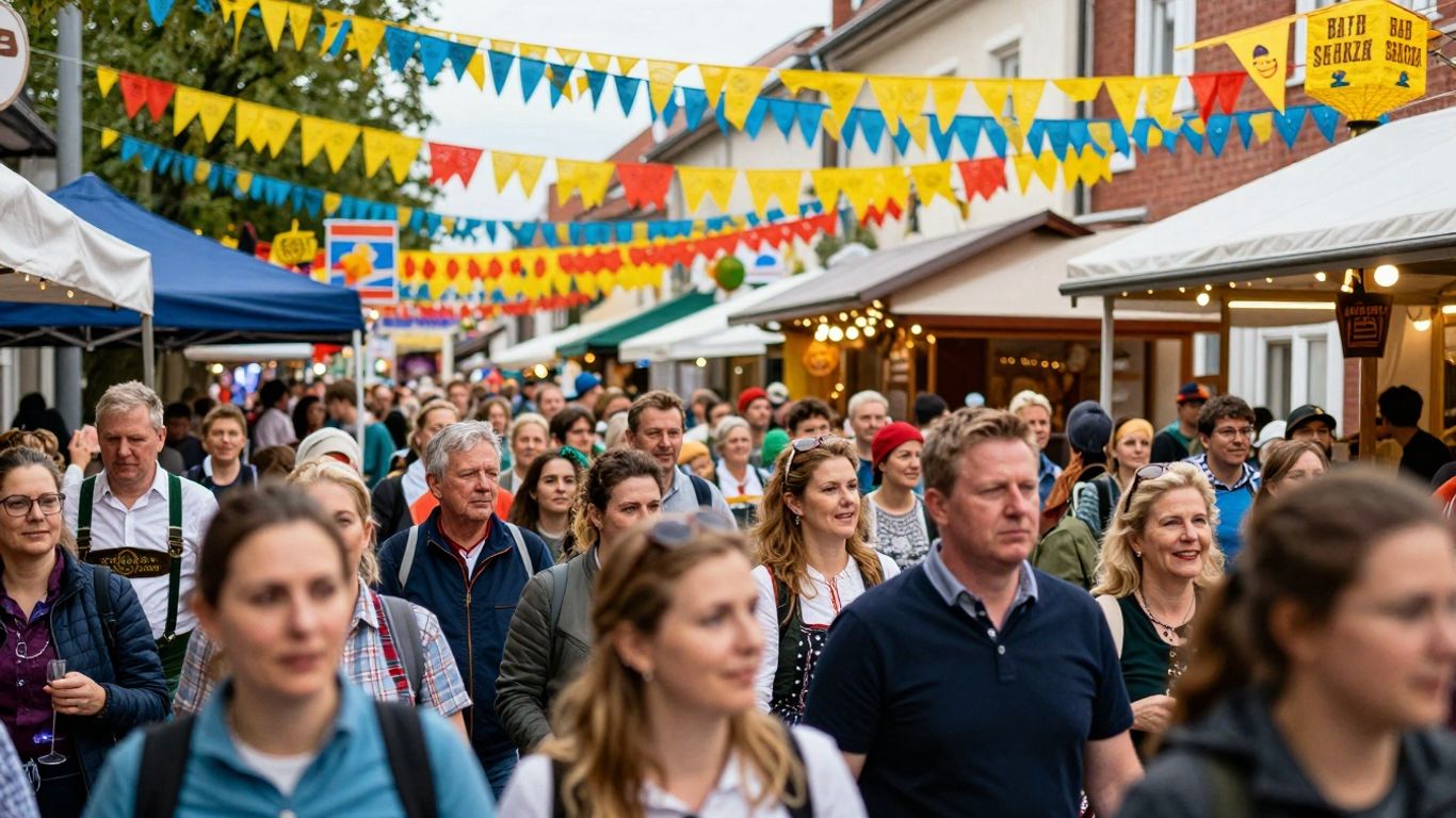 Vielfältige Veranstaltungen in Bad Sachsa mit fröhlichen Menschen.
