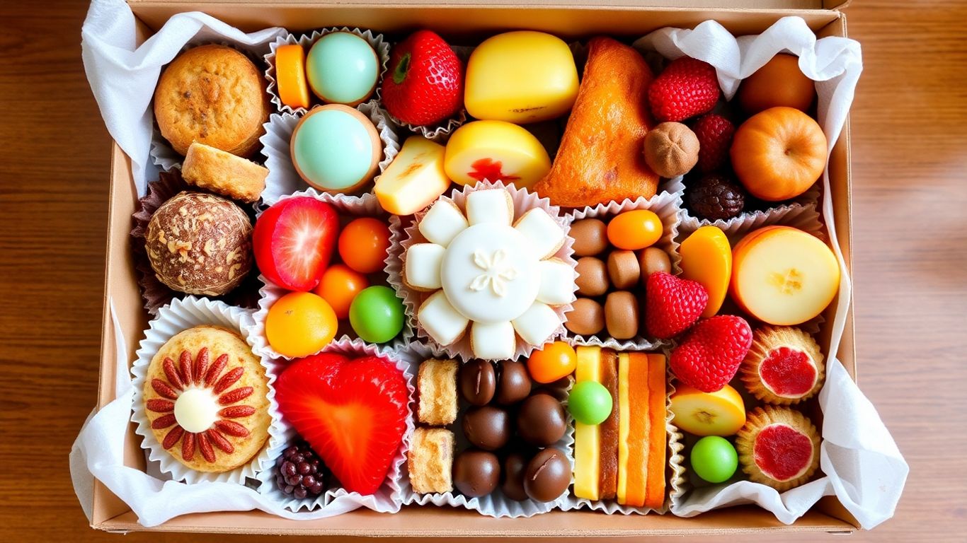 กล่องขนมพรมารีย์ จัดเต็มความอร่อย หลากชนิด พร้อมเสิร์ฟ