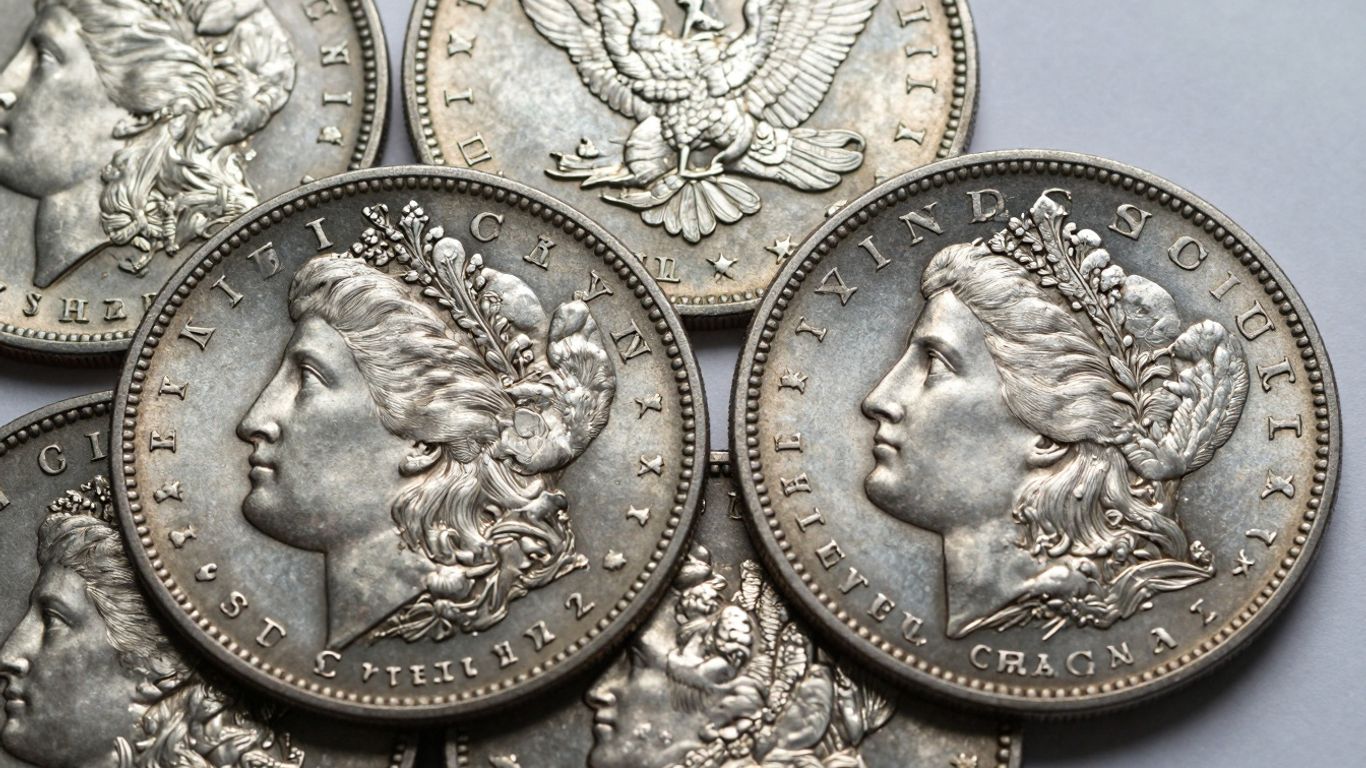 Morgan Silver Dollars coins