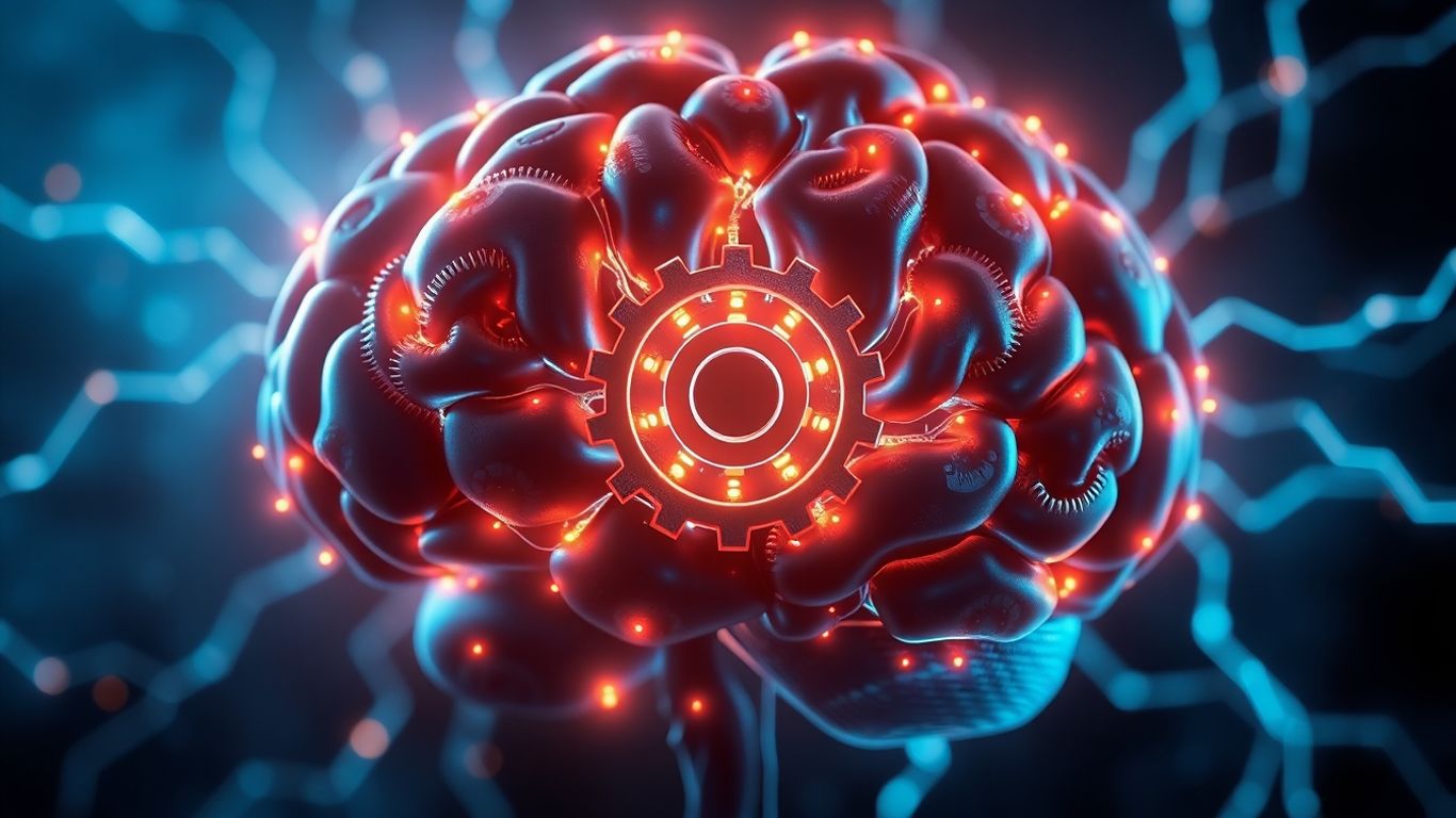 Digital brain with clearing mist and interlocking circuits.