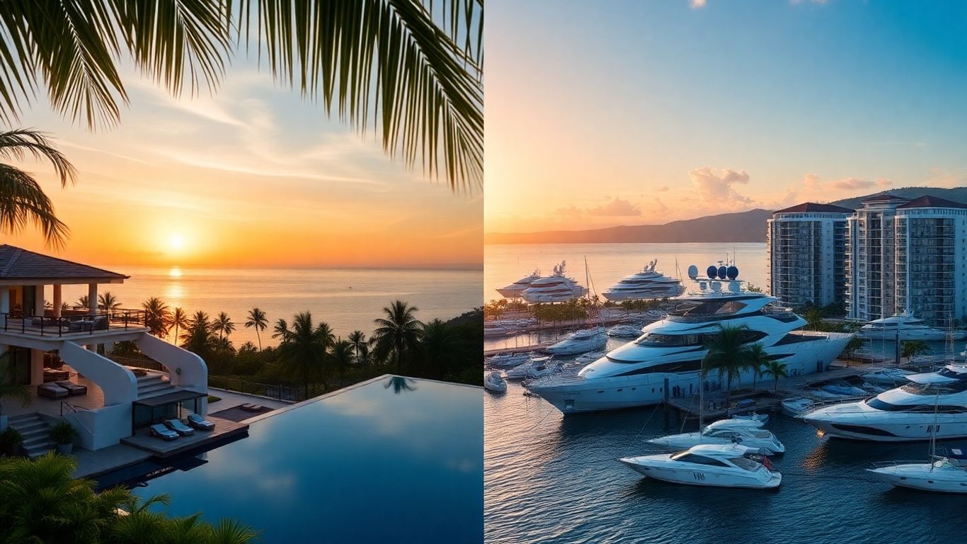 Phuket west and east coast property comparison.