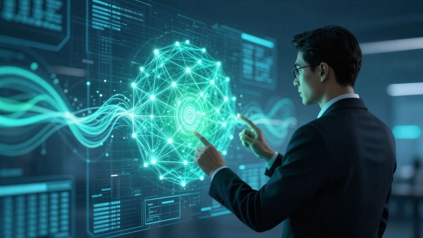 Cybersecurity audit, digital network, professional analysis.