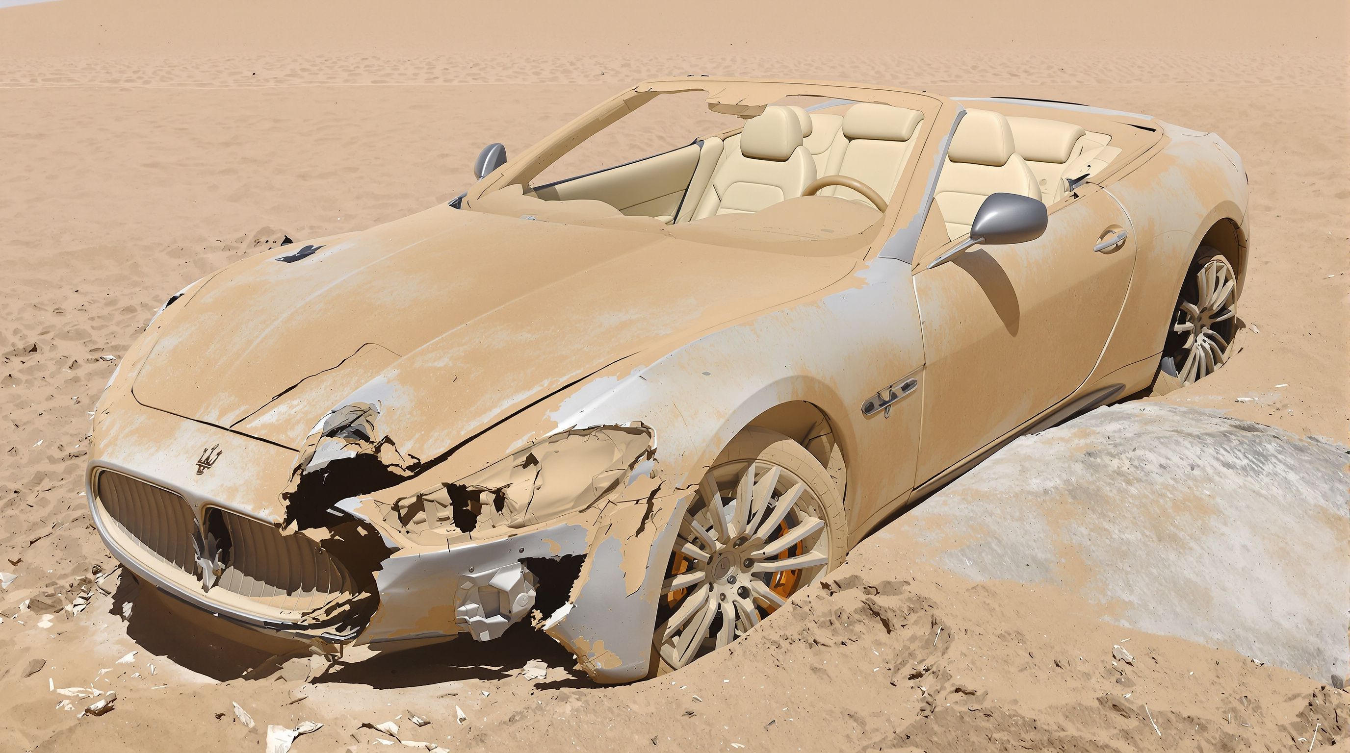 Maserati Gran Cabrio: Danos, Reparação e Regresso - InBrief