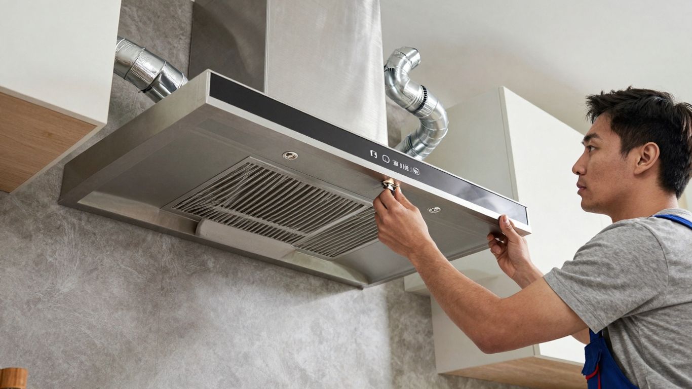 Installation hotte et système de ventilation à La Ciotat