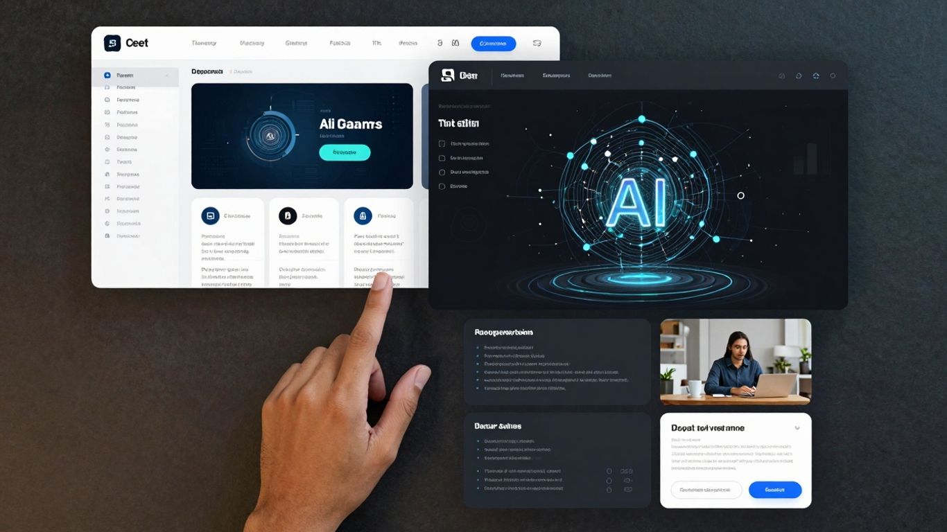 Comparison of Pipedrive and Zoho software interfaces.