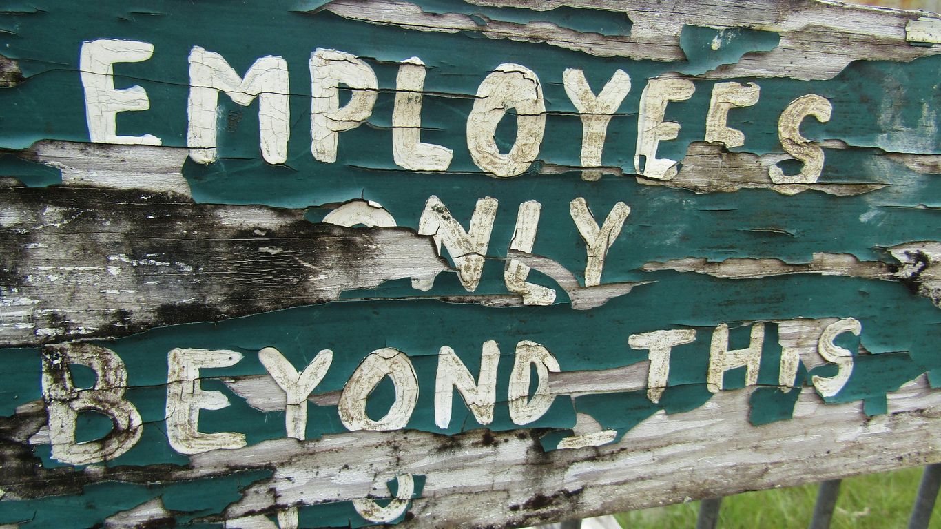 a sign on a building