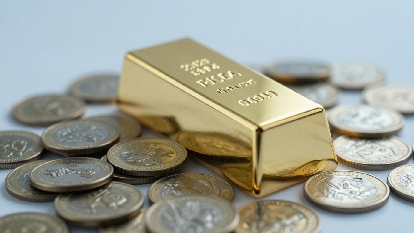 金条和金币