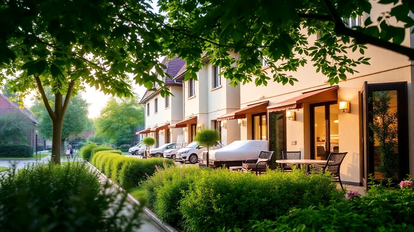 Hotels in ruhiger und familienfreundlicher Lage in Düsseldorf Wersten