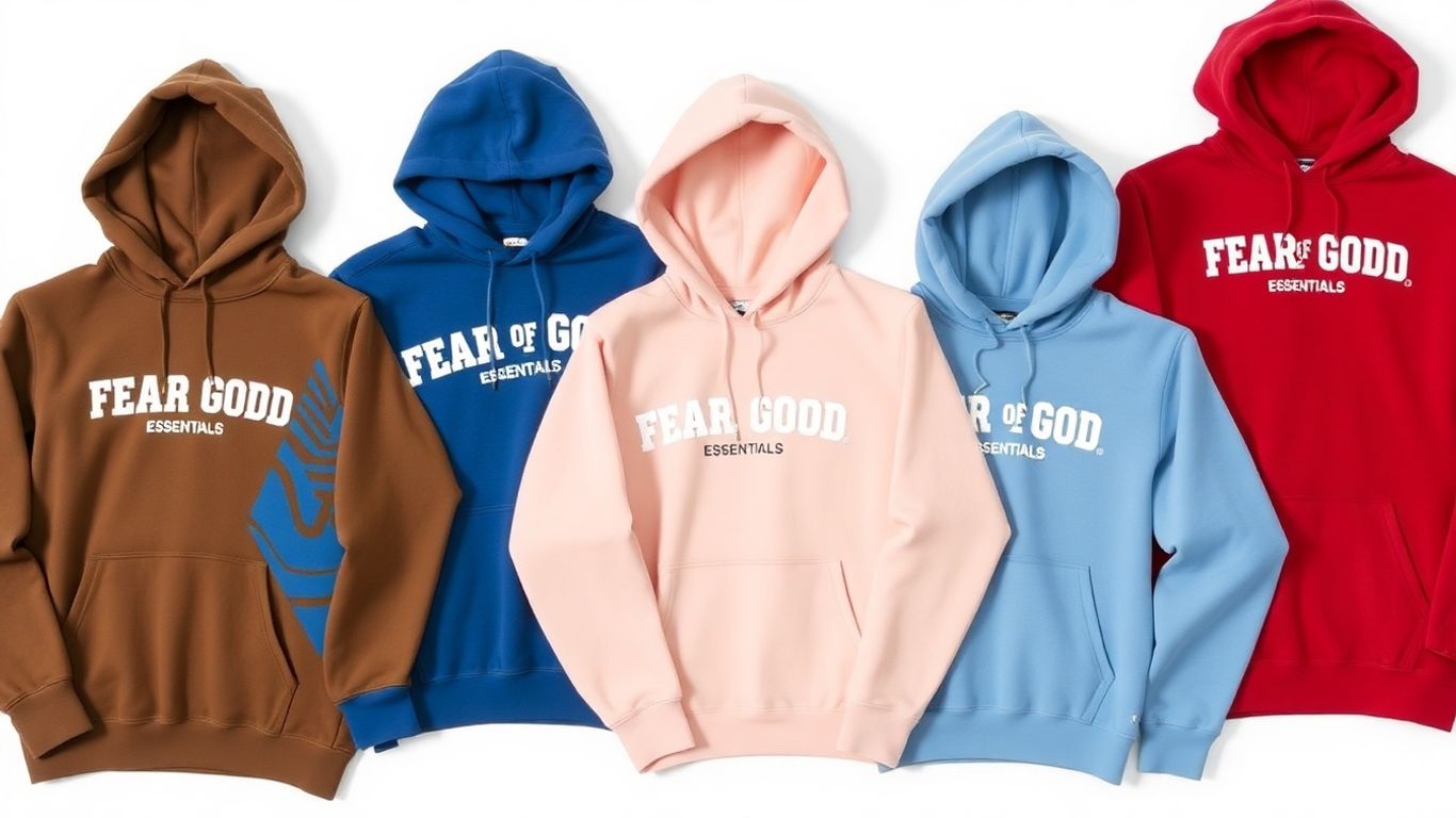 Discover the Latest Fear of God ESSENTIALS Hoodie Styles