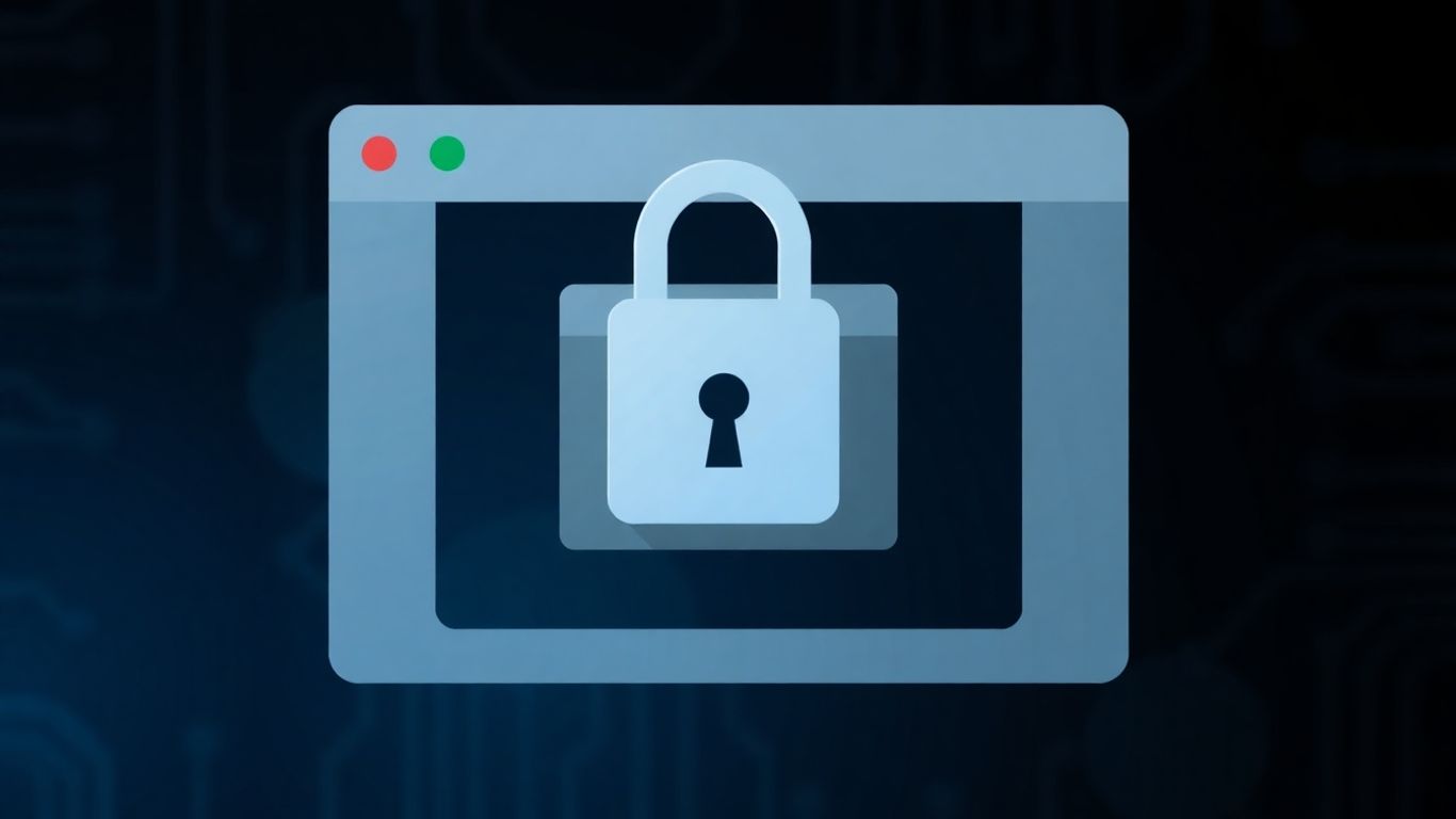 Browser-in-the-browser phishing attack concept.