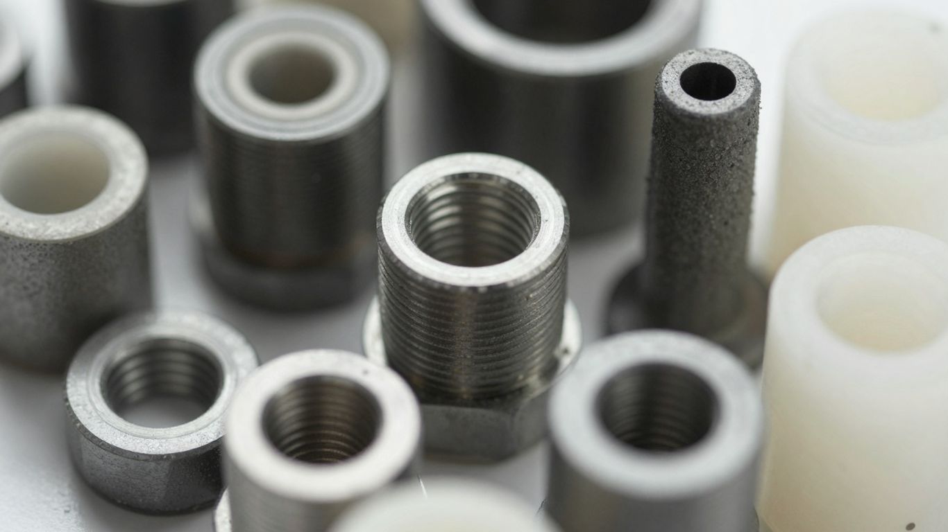 Various well seal components and their physical characteristics.