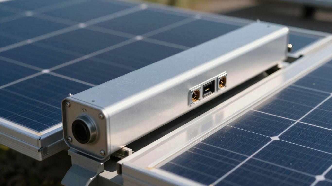 Batterie pour panneau solaire, technologie d'énergie renouvelable