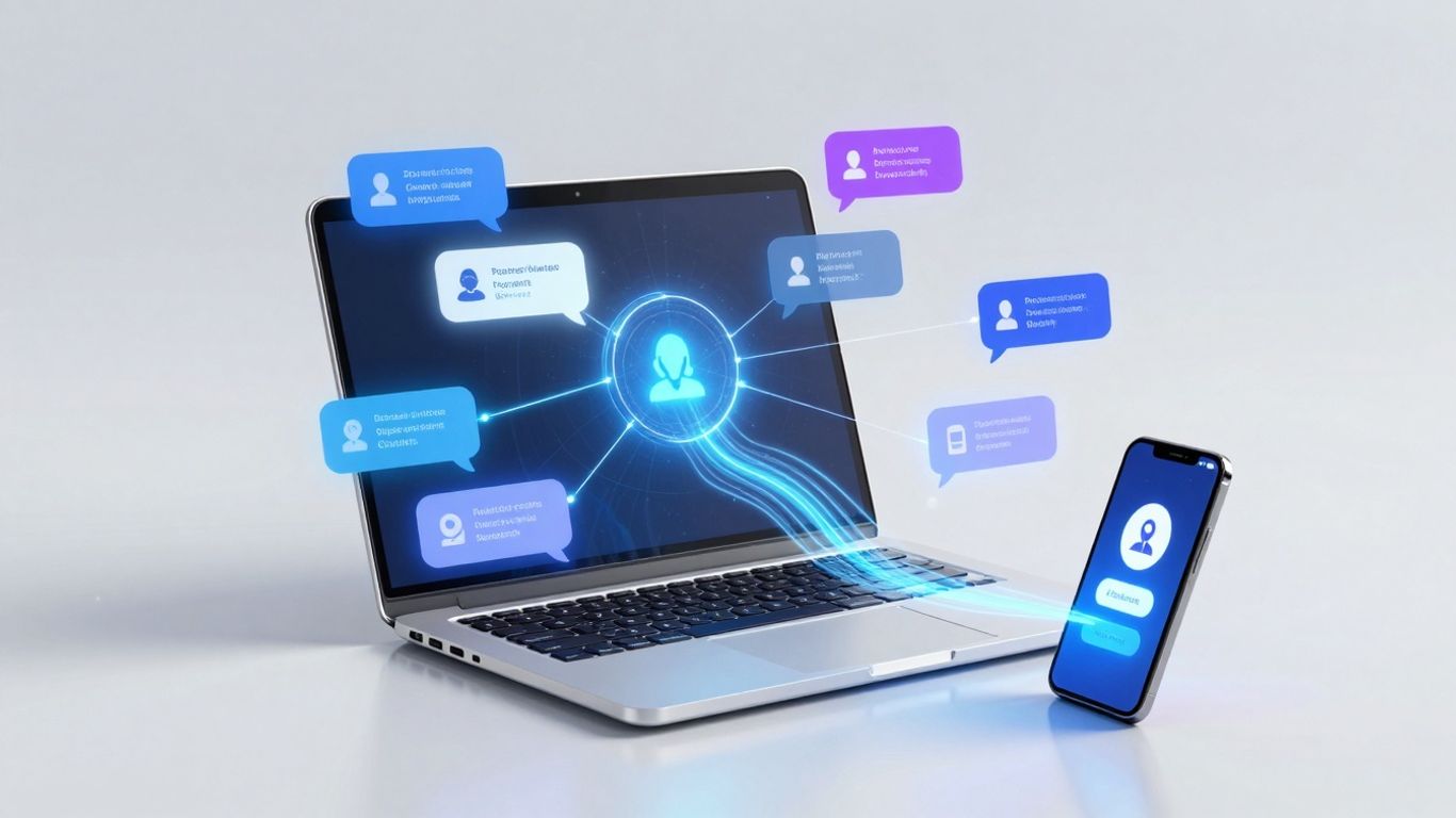 Automatización de mensajes IA ventas soporte canales